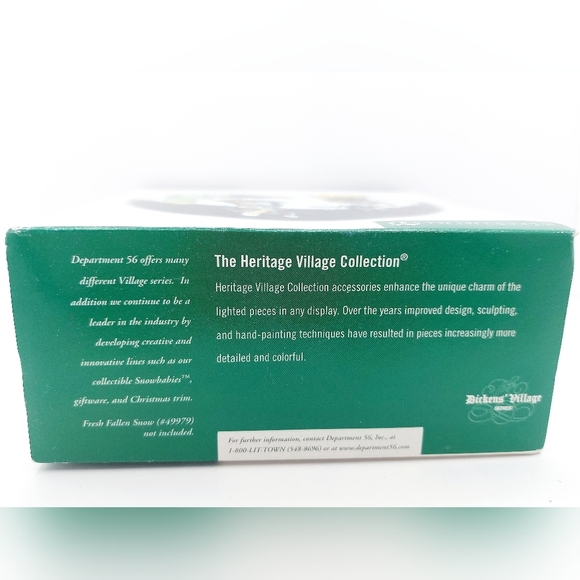 Vintage Dept 56 Christmas Carol Christmas SpiritDickens Village 4 figures - Picture 3 of 12